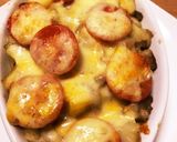 腸まで届くじゃが芋玉ねぎ豚肉のチーズ焼き作り方5写真