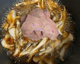 舞茸とレバーの☆簡単♪焼き肉のたれ煮作り方8写真