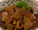 舞茸とレバーの☆簡単♪焼き肉のたれ煮作り方10写真