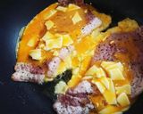 スライスチーズでオムレツ焼きポークピカタ作り方5写真