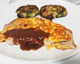 スライスチーズでオムレツ焼きポークピカタ作り方6写真