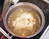 鶏もも肉だけスープ作り方2写真