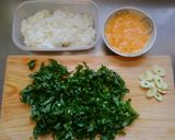 大根の葉っぱのチャーハン作り方1写真