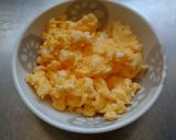 大根の葉っぱのチャーハン作り方3写真