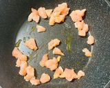 免疫アップ★ニラと鶏のピリ辛肉味噌ごはん作り方2写真