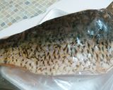 鯉の骨切り（凍結コイフィレ）作り方1写真