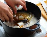 里芋の炊き込み御飯作り方4写真