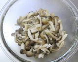 レンジ☆しめじのわさびとろろ(山芋)和え作り方5写真