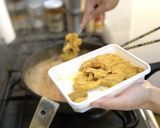 ハワイのアランチーノのウニクリームパスタ作り方5写真