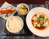 ３分で出来る簡単豚豆腐作り方3写真