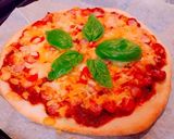 簡単♪たっぷりソーセージの手捏ねピザ作り方10写真