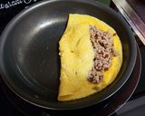 野菜の醤油漬けでミートオムレツ作り方6写真