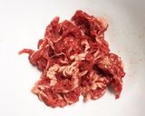 牛肉とニラのチャプチェ作り方1写真