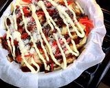 残ったタコ焼きdeチーズ焼き!作り方6写真