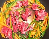 牛肉とニラのチャプチェ作り方5写真