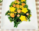 人参の葉っぱでXmasツリー♬︎☆❅॰ॱ作り方27写真