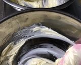 黒胡麻チーズケーキ12cm×2台分作り方3写真