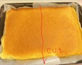 マイメロケーキ手作り☆誕生日ロールケーキ作り方2写真