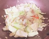 時短！ボンゴレ焼きうどん作り方4写真