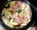 鱈の親子鍋(醤油味)作り方4写真
