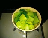 時短簡単手抜きチンゲン菜豆腐スープだぜ作り方8写真