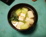 時短簡単手抜きチンゲン菜豆腐スープだぜ作り方16写真
