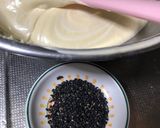 黒胡麻チーズケーキ12cm×2台分作り方8写真