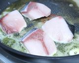 ブリのバルサミコソース、大根とナス添え作り方3写真