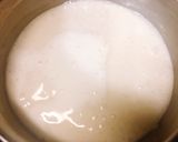 簡単！杏仁豆腐風味の桃色プリン作り方3写真
