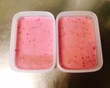 簡単！杏仁豆腐風味の桃色プリン作り方7写真