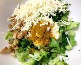 チーズたっぷりブロッコリーホットサンド作り方1写真