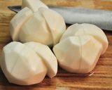 カブと親子そぼろあんかけ。作り方1写真