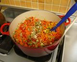 夏バテ予防に！水なしで作る夏野菜カレー作り方3写真