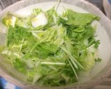 鶏モモ肉のパリパリサラダ作り方2写真