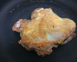 鶏モモ肉のパリパリサラダ作り方3写真