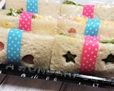 可愛い【ハートと星の型抜きサンドイッチ】作り方15写真