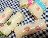 可愛い【ハートと星の型抜きサンドイッチ】作り方16写真
