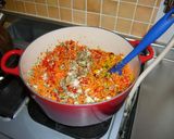 夏バテ予防に！水なしで作る夏野菜カレー作り方4写真
