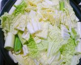 手羽なかと白菜のゴマ・ゴマ油鍋作り方6写真