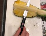 おもてなしに！パイナップルのおしゃれ切り作り方4写真