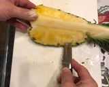 おもてなしに！パイナップルのおしゃれ切り作り方5写真