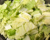 白菜と牡蠣のクリーム煮作り方3写真