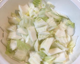 白菜と牡蠣のクリーム煮作り方4写真