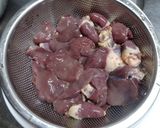 鶏レバーとこんにゃくの煮物作り方5写真