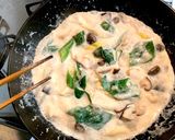 鶏むね肉とねぎのクリームスープ作り方7写真