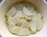 薄切り大根の甘酢漬け作り方1写真