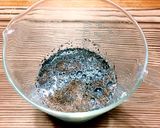 ✩レンジで簡単　ほうじ茶豆乳ラテ✩作り方2写真