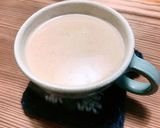 ✩レンジで簡単　ほうじ茶豆乳ラテ✩作り方6写真
