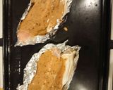 焼くだけ!玉ねぎたっぷり鮭のみそまよ焼き作り方2写真