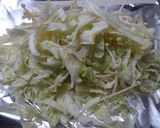 エノキ茸とキャベツのホイル焼き作り方1写真